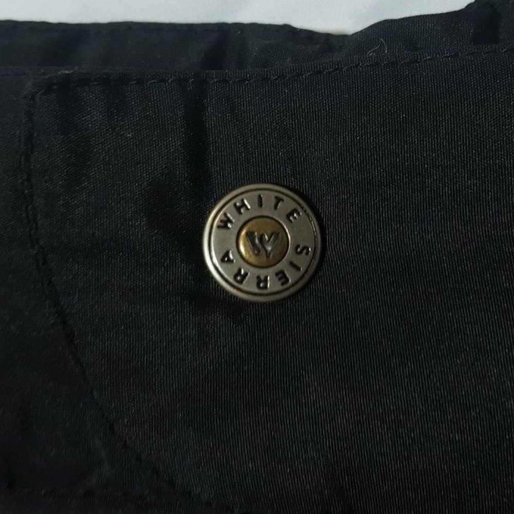 White Sierra Toboggan Warm Snow Ski Pants Black XL - Picture 3 of 8